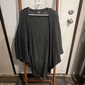 Open front sweater